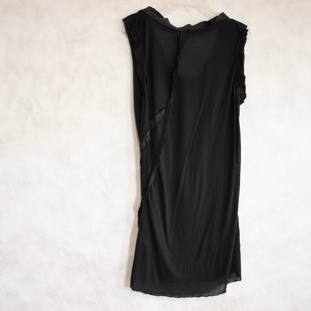 MY TRIBE Black Blouse Size Large